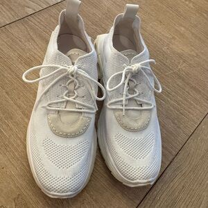 Salvatore Ferragamo White Athletic Shoes